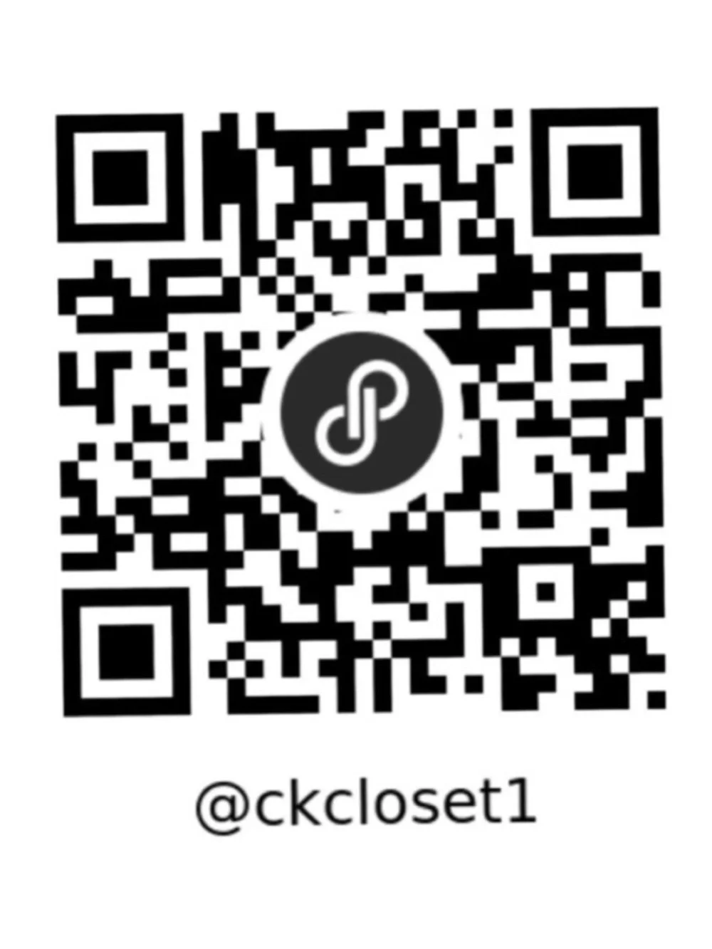 Bookmark My Closet QR Code! - Picture 2 of 2